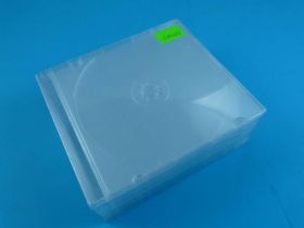 PUDEŁKO SLIM NA PŁYTĘ 1xCD-R CLEAR