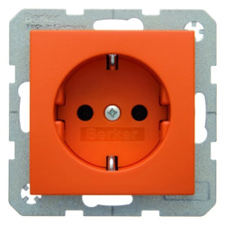 Gniazdo SCHUKO pomarańczowy S.1/B.1/B.3/B.7 Glas 41431914
