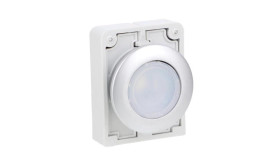 Napęd Przycisku 30Mm Płaski Biały Z Podświetleniam Z Samopowrotem M30c-Fdl-W...