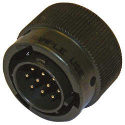 Złącze 10-pinowe Męski Amphenol Limited Męski Montaż na kablu MIL-DTL-26482 rozmiar 12