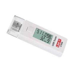 Miernik napięcia i prądu z USB UT658 UNI-T tester gniazd
