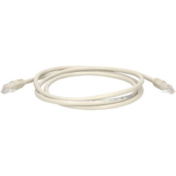 TruConnect TRUP61.5GY 1.5mtr CAT 6 UTP PVC Full Copper Patch Lead - Grey