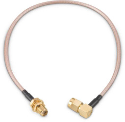 Kabel koncentryczny złącze A SMA złacze B SMA długość 304.8mm typ kabla RG316 Z zakończeniem