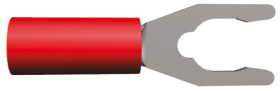 Konektor zaciskowy płaski PLASTI-GRIP Series Izolowane, M4, Czerwony 16AWG 1.65mm² 22AWG 0.26mm² TE Connectivity