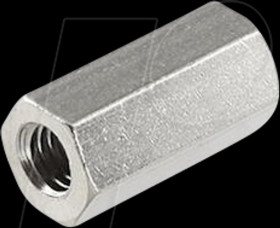 D3X10I5MT Spacer bolt brass M3 l. 10mm inner / inner 1000pcs