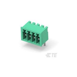 TE Connectivity 284512-2 Terminal Block Header 2P Male R/A 3.5MM Unshrouded