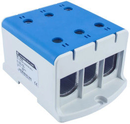 Złączka szynowa jednopolowa ZGX 3x240 mm2 niebieska (Al-Cu) ENE-00380