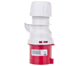 Wtyczka przenośna 32A 3P 400V czerwona IP44 SHARK 023-9