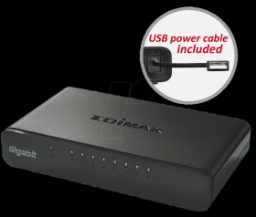 ES-5800GV3 Switch, 8-Port, Gigabit Ethernet