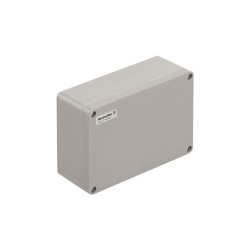 Obudowa ogólnego użytku Poliester szerokość zew. 260 mm długość zew. 90 mm wys. zew. 160 mm Weidmüller IP66 Szary