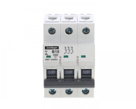 Wyłącznik nadprądowy 3P B 10A 4,5kA AC SCHELINGER A02-G7-3P-B10