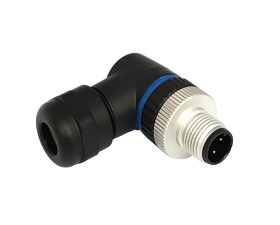 Złącze wielostykowe przemysłowe 4-pinowe M12, panelowe Wtyczka Bulgin