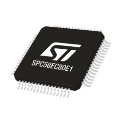 Mikrokontroler STMicroelectronics SPC58 eTQFP 64-pinowy Montaż powierzchniowy Mikrokontroler 32-bitowy 4 MB 32bit
