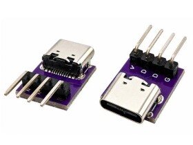 MODUŁ GNIAZDO USB-C Z PINAMI DO PŁ.PROT.