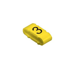 Oznacznik kablowy Weidmüller CLI M 2-4 GE/SW 3 MP 1733651511, PCW, 10 do 317 mm, 100 szt.