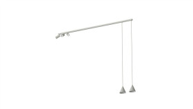 Lampa Przysufitowa Fourty 5Xgu10 R50, Gu10 R35 Silk Gray 11451 Nowodvorski