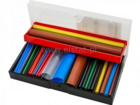 Koszulki termokurczliwe ( 142szt.); kolorowe