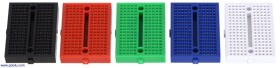 Pololu 170-Point Breadboard (Black)