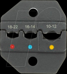 W9060801 Crimping die 0.5-6.0 mm² for insulated connectors, ISO crimp