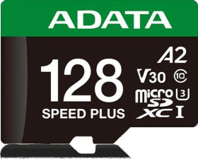 Adata Karta pamięci microSD Speed Plus 128GB UHS1 U3 V30 A2 180/160 MB/s