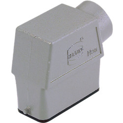 Harting 09 20 010 0540 Han&#xAE; 10 A Hood Cable Side Entry Pg 16 Aluminium