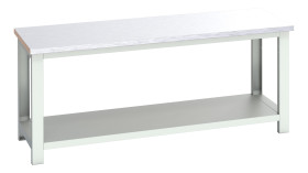 Stół warsztatowy szer. 750mm maks. obciążenie: 350kg Podstawowy stoł Blacha stalowa dł. 2000mm wys. 840mm