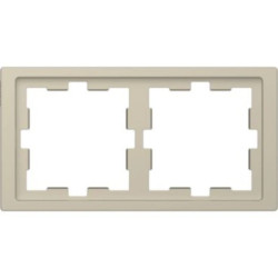Merten Merten D-Life Ramka podwójna piasek sahary MTN4020-6533