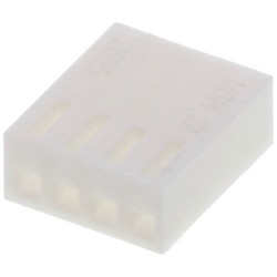 Molex 22012041 KK 254 Socket Housing 4 Pins 2.54mm Crimp Natural