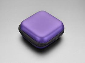 Adafruit Square Maker-Friendly Zipper Case - Purple