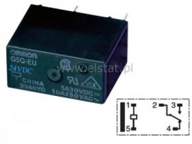 Przekaźnik G5Q-1-EU PCB Omron 24DC 1xP