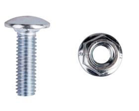 Śruba z łbem grzybkowym + nakrętka kołnierzowa ząbkowana SGK M6x20 903100 /100szt,/