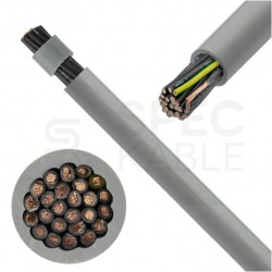 Kabel sterowniczy OPVC-JZ 20x1mm2 szary 300/500V numerowany olejoodporny linka TKD