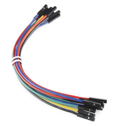 Sparkfun Jumper Wires Premium 6" F/F - 20 AWG (10 Pack)