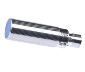 Czujnik indukcyjny M18x1 64 mm quasi-zabudowany Sn 12 10-30VDC PNP NO złącze M12 IP67 mosiądz chromowany IB180126