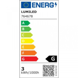Żarówka LED E27 P40 2,5W = 25W 249lm 3000K Ciepła 180 LUMILED