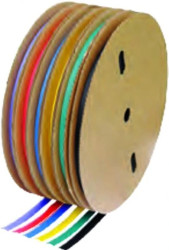 Rura termokurczliwa samogasnąca, bezhalogenowa, cienkościenna, RCH1S(BH) 6,4/3,2 Zielona (100m)