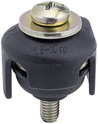 HellermannTyton 435-01559 Zacisk rozdzielający Tap Connector 1510-ST-BK, 1 szt.