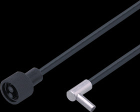 E20054, diffuse reflection sensor, Sensing head diinfrared light, Lens type standard, (28 x 21)...(