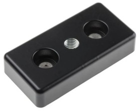 Płyta bazowa, rowek: 8mm, gwint: M10, M8, Płyta dolna, Uchwyt złącza i łączenie