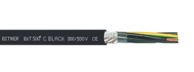 Przewód sterowniczy BiT 500 C BLACK 7G1,5 300/500VSB3272 /bębnowy/