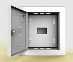 Rozdzielnica podtynkowa metalowa modułowa 1x6 RBP-6