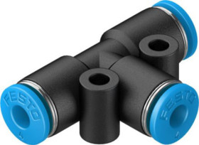 Złączka pneumatyczna Wciskane 4 mm Festo Adapter teowy do rur