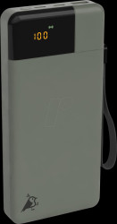 AQPBPBIB20PMGR055 Power bank, 20,000 mAh, 65 W, 1x USB-A, 2x USB-C, moss green