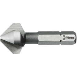 Wera 05104632001 Countersink 10.4mm 1/4&quot; Hex DIN 335-C 3-Edge 90&#xB0;