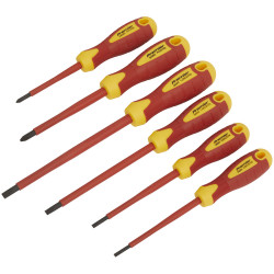 Sealey AK6130 Premier Screwdriver Set 6pc - VDE Approved