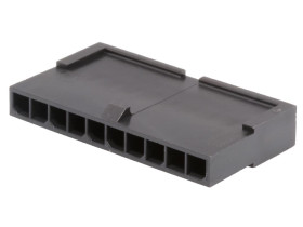 Obudowa złącza PCB 10-pinowe -rzędowe raster: 3mm Molex Męski 43640