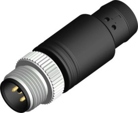 Złącze okrągłe ze złączem Rezystor końcowy M12, 4 A, 30 V, IP67, RS PRO