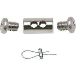 Mocowanie Linki Stalowej Typ F 7x14mm – Solidny Zacisk do Oświetlenia