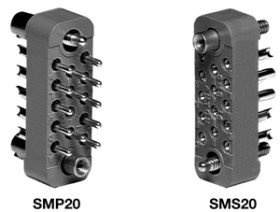 SM20 Rack and Panel Connectors Subminiature Rectangular
