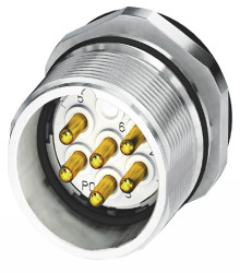 Złącze wielostykowe przemysłowe 12-pinowe M23 Montaż w przegrodzie Wtyczka Phoenix Contact